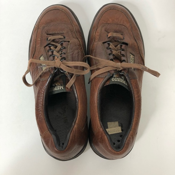 Memphisto Match Oxford Leather Walking Shoes - Picture 5 of 9